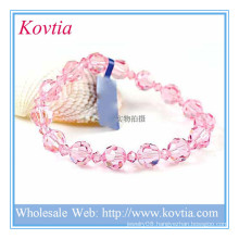 Wholesale alibaba charm crystal bead bracelet bangle